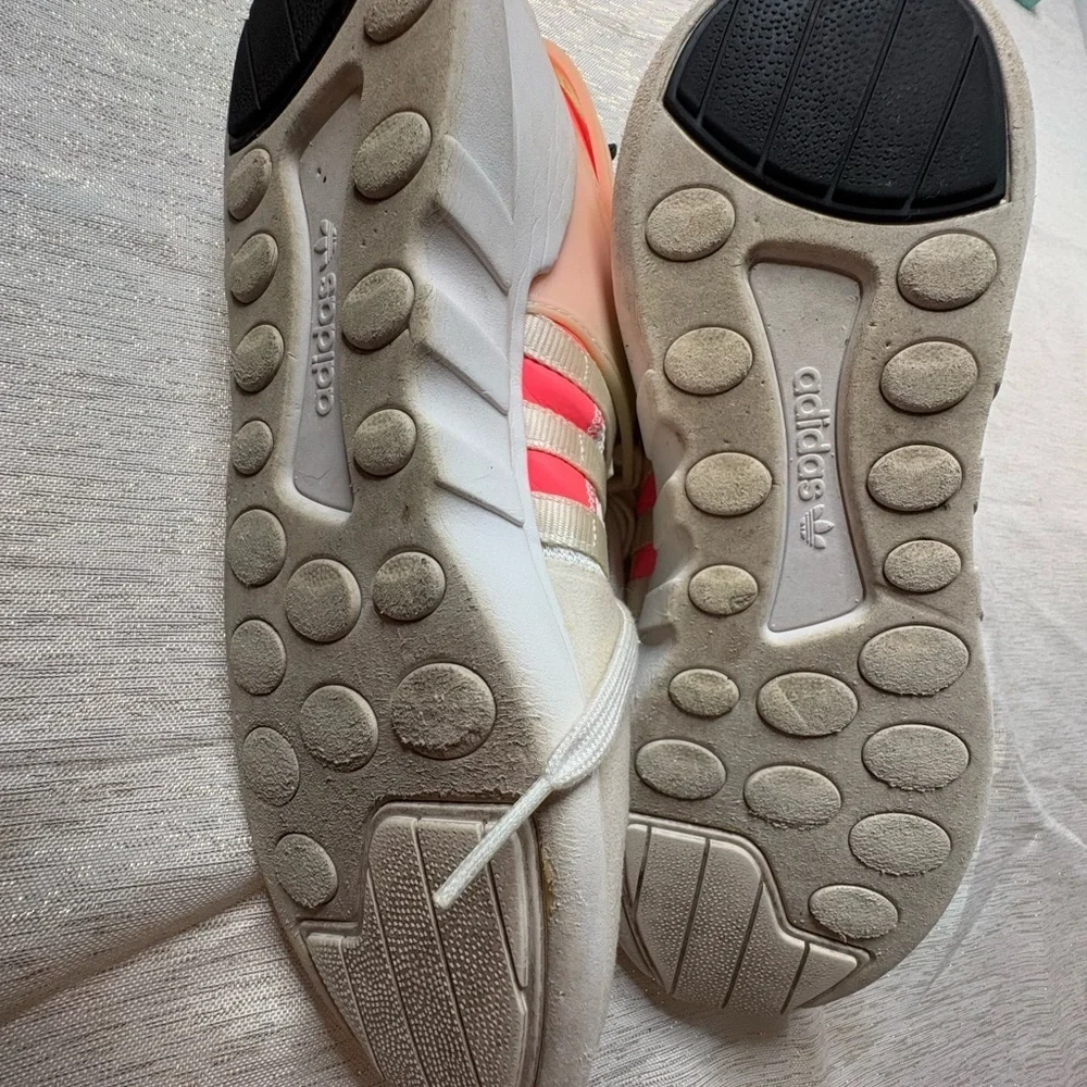 Adidas EQT Support ADV Sneakers White Turbo Outdoor Athleisure Men's 12